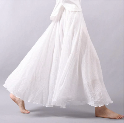 Ellery | Weiter Leinenrock mit Sommerlook 4
