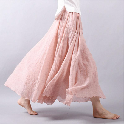 Ellery | Weiter Leinenrock mit Sommerlook 5
