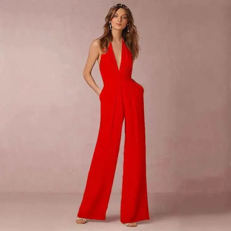 Jumpsuit Damen | Rückenfrei & Eleganter Festlook