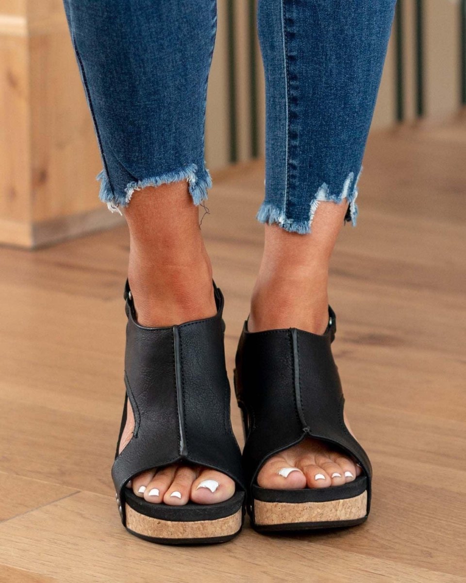 Keilsandalen Damen | Korkabsatz & Ergonomischer Komfort