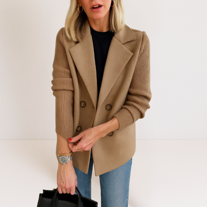 Ewa – Strickblazer mit Knopfleiste 2