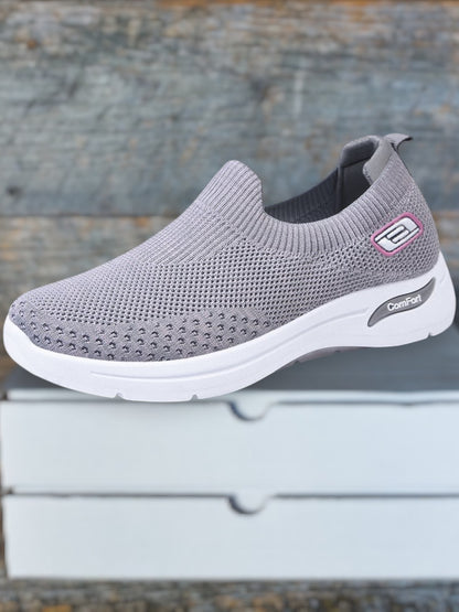 Famke | Sneaker Damen mit Kissenkomfort, Atmungsaktiv und Wetterfest für breite Füße
