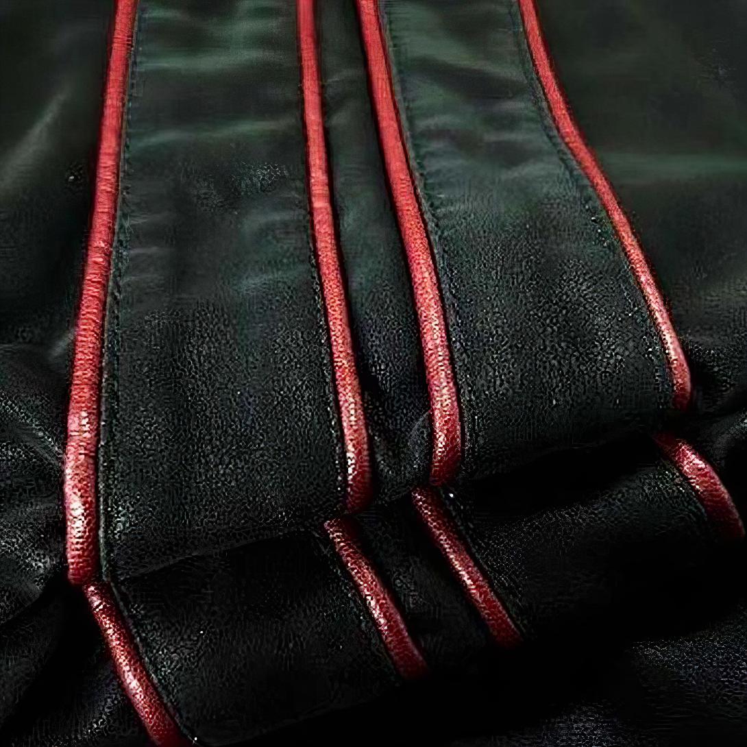 Herren Bikerjacke Schlanker Schnitt Reißverschlusstaschen 3