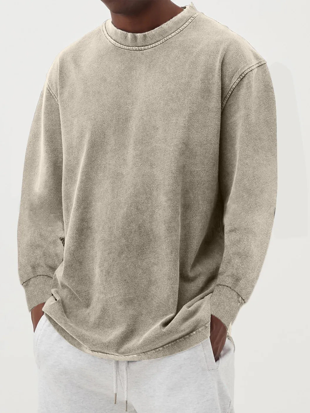 Fabian | Herren Oversized Langarm Strickpullover 12