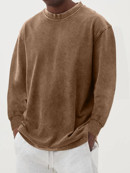 Fabian | Herren Oversized Langarm Strickpullover 9