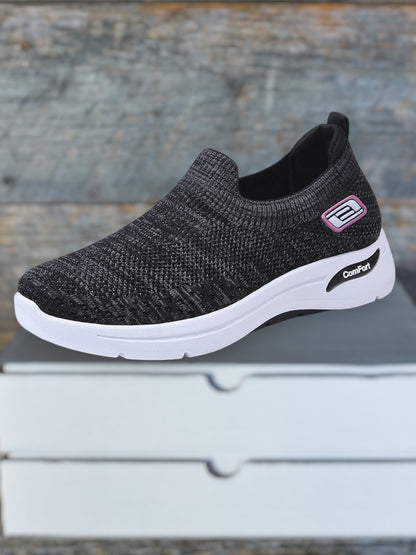 Famke | Sneaker Damen mit Kissenkomfort, Atmungsaktiv und Wetterfest für breite Füße