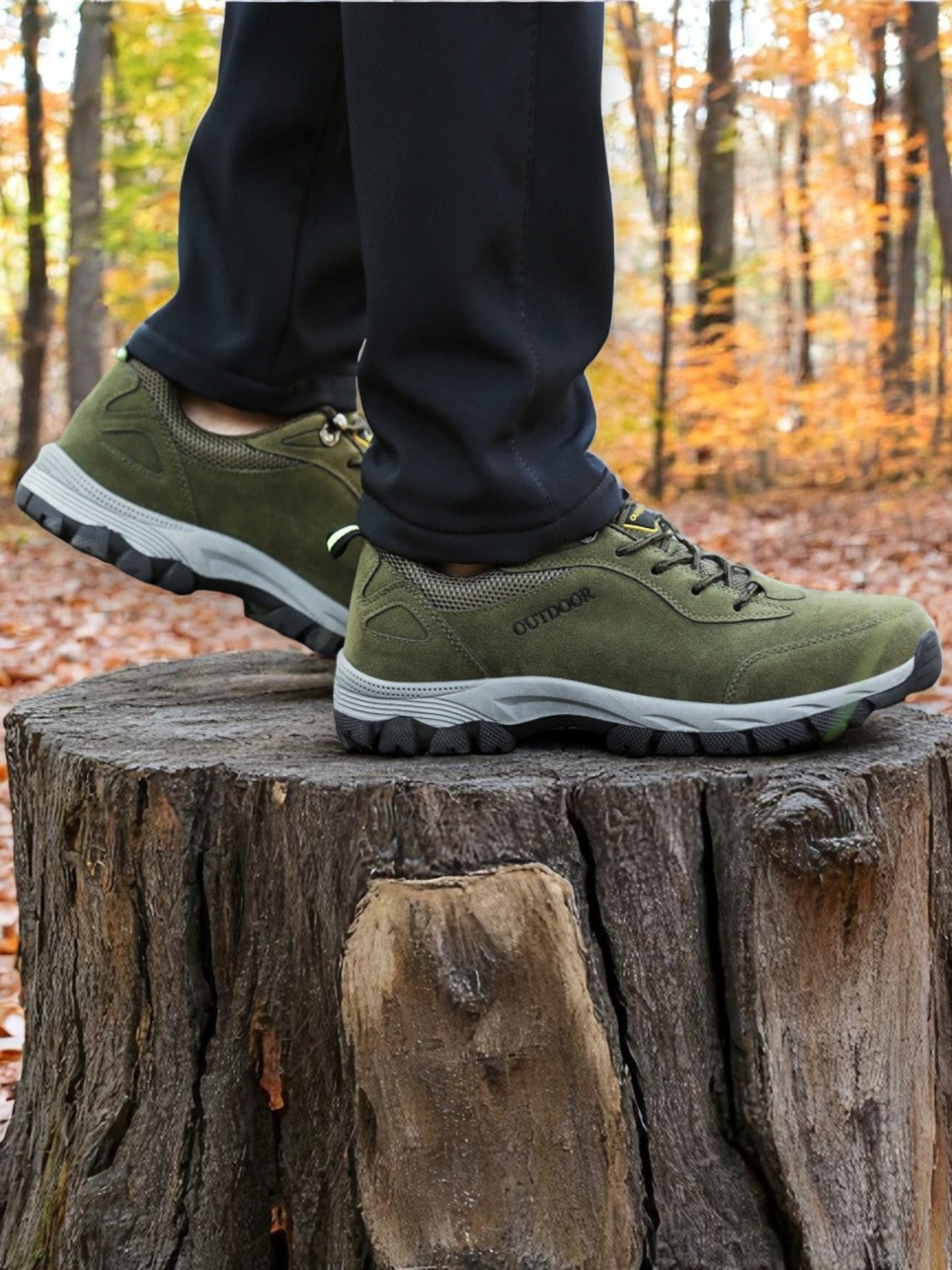 Fedde | Ergonomische Wanderschuhe für Damen und Herren aus robustem Leder mit breiter Zehenbox und rutschfester Sohle
