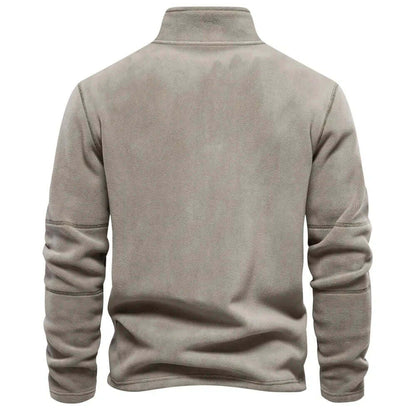 Fleecejacke für Herren | Kapuze, bequeme Passform | Winter