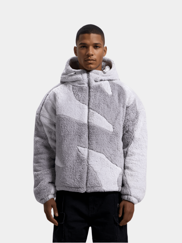 Fleecejacke für Herren | Urbanes minimalistisches Design | Winter