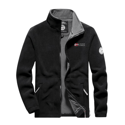Fleecejacke für Herren | Wärmend, atmungsaktiv | Normale Passform