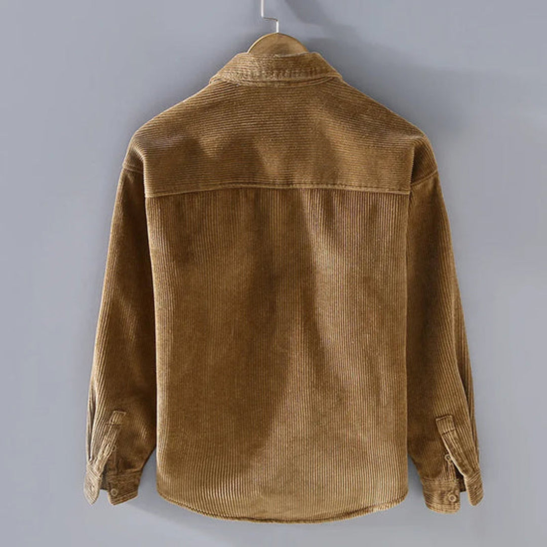 Fleecejacke für Damen und Herren | Hüftlanger Cord