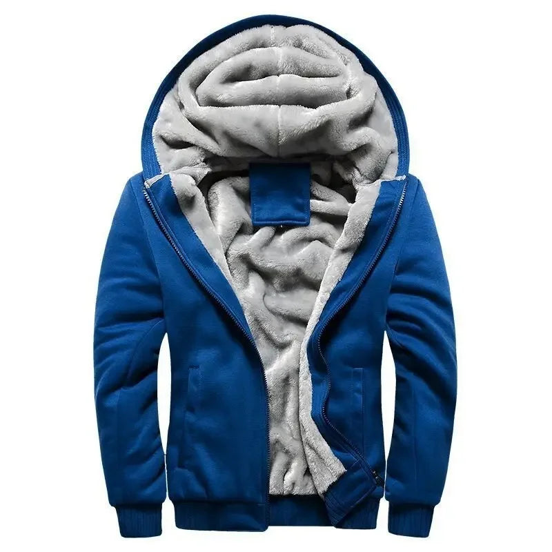 Fleecejacke für Herren | Kapuze, Winter