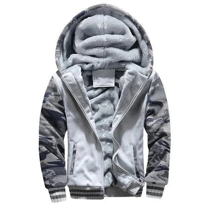 Fleecejacke für Herren | Kapuze, Winter