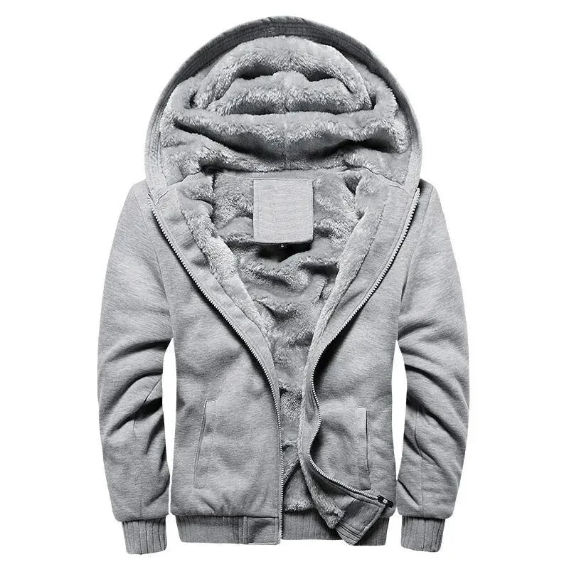 Fleecejacke für Herren | Kapuze, Winter