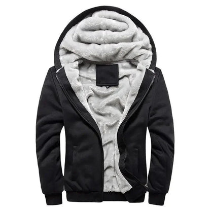 Fleecejacke für Herren | Kapuze, Winter