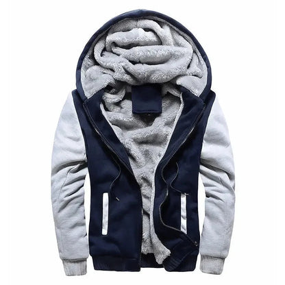 Fleecejacke für Herren | Kapuze, Winter