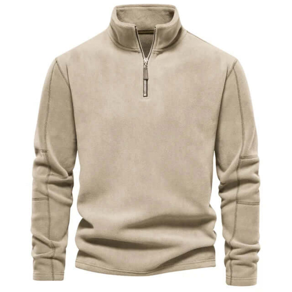 Fleecejacke für Herren | Kapuze, bequeme Passform | Winter
