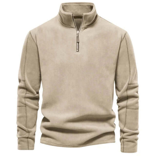 Fleecejacke für Herren | Kapuze, bequeme Passform | Winter