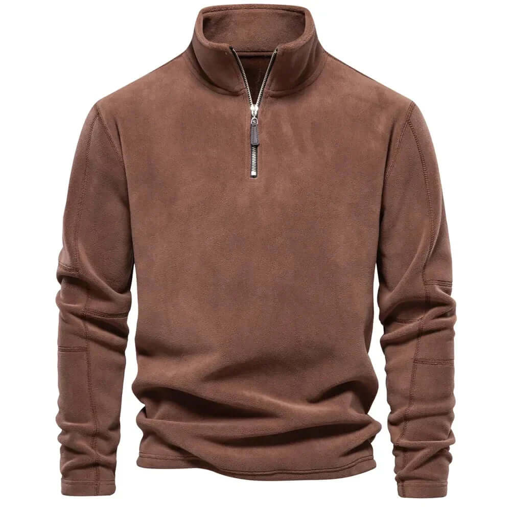 Fleecejacke für Herren | Kapuze, bequeme Passform | Winter