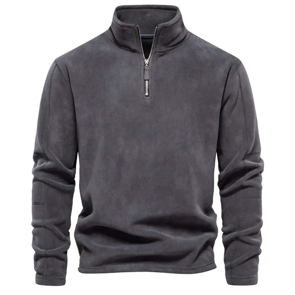 Fleecejacke für Herren | Kapuze, bequeme Passform | Winter