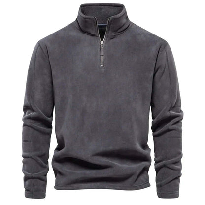 Fleecejacke für Herren | Kapuze, bequeme Passform | Winter