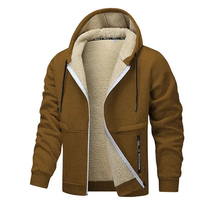 Fleecejacke für Herren | Lockere Passform, lässiger Stil | Winter