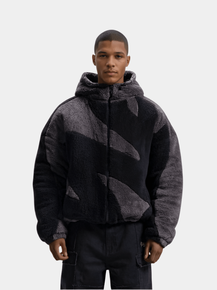 Fleecejacke für Herren | Urbanes minimalistisches Design | Winter