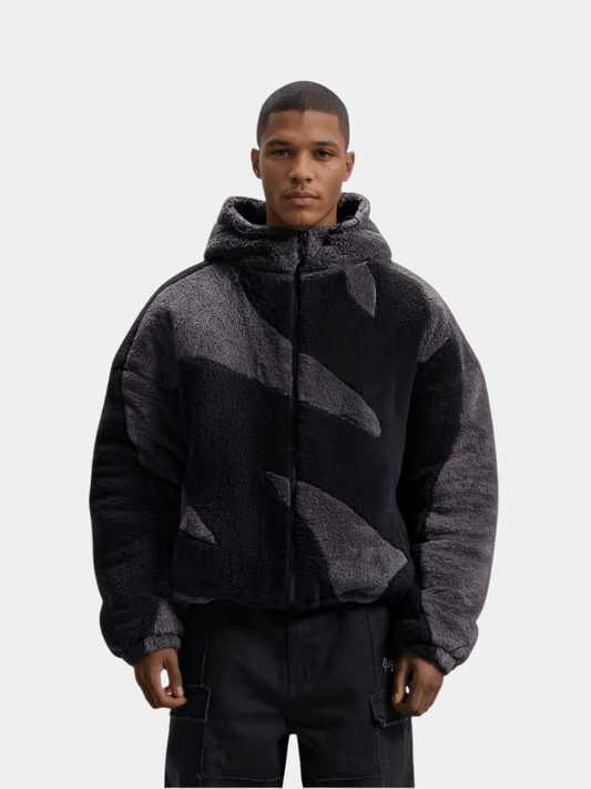 Fleecejacke für Herren | Urbanes minimalistisches Design | Winter