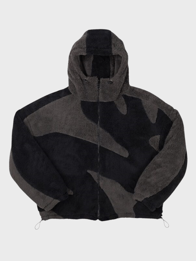 Fleecejacke für Herren | Urbanes minimalistisches Design | Winter