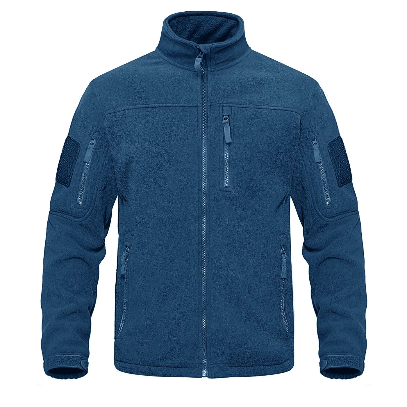 Fleecejacke für Herren | Wärmend, Stehkragen | Normale Passform