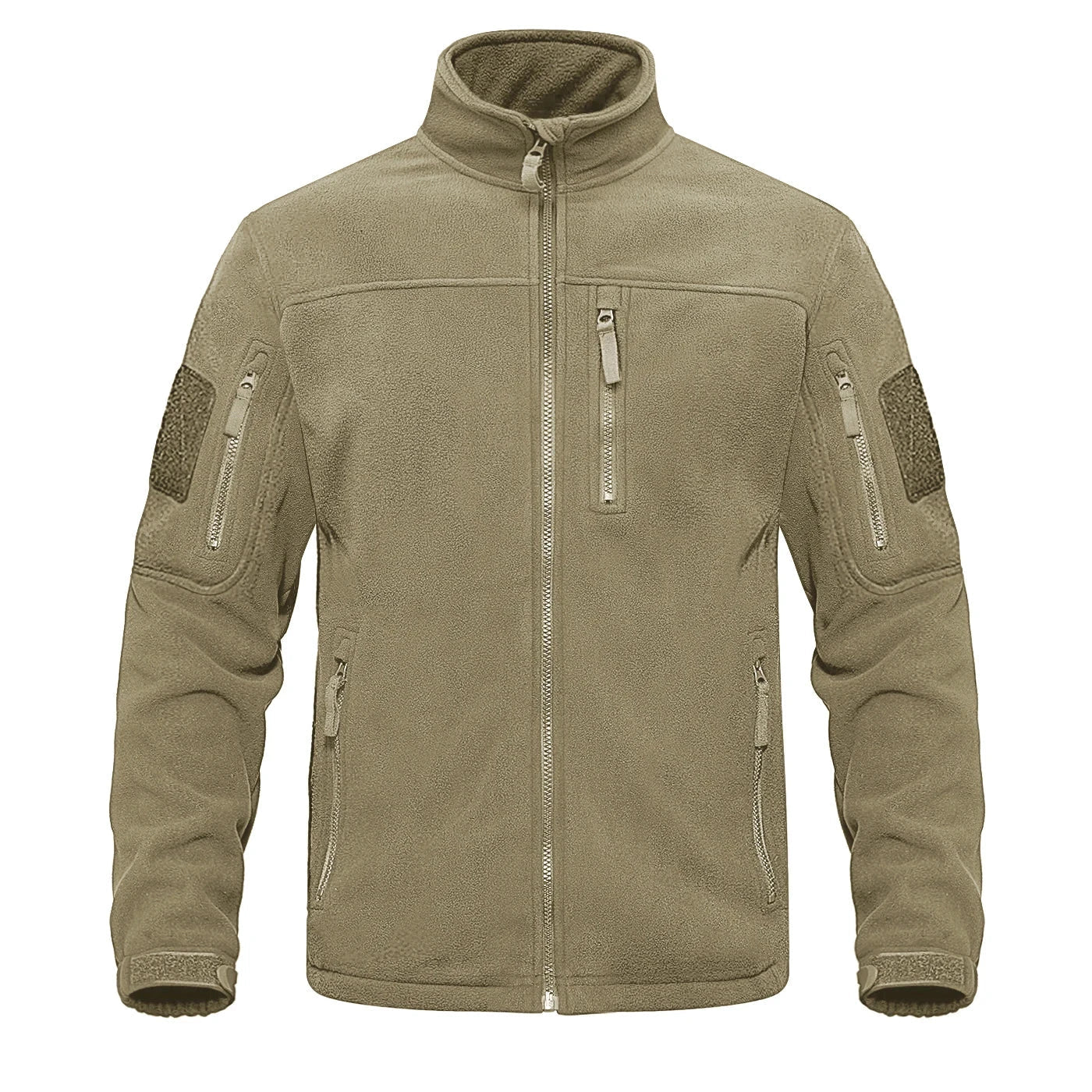 Fleecejacke für Herren | Wärmend, Stehkragen | Normale Passform
