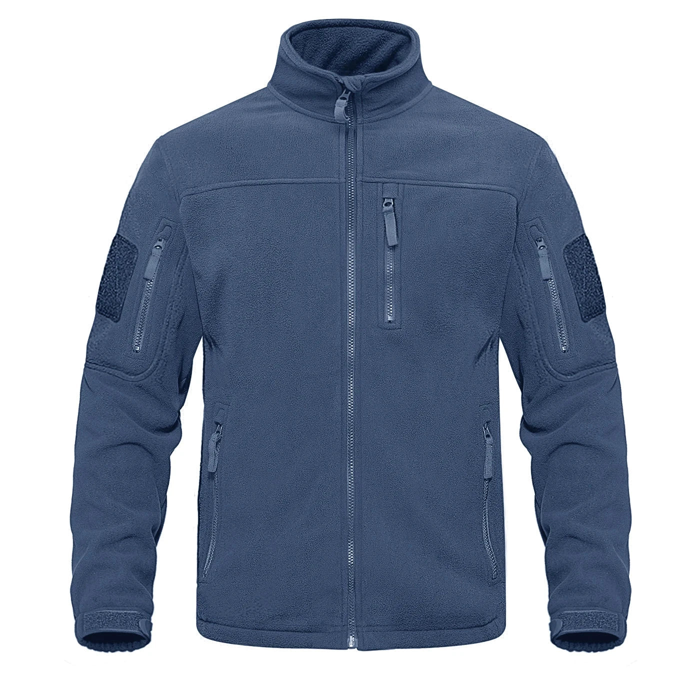 Fleecejacke für Herren | Wärmend, Stehkragen | Normale Passform