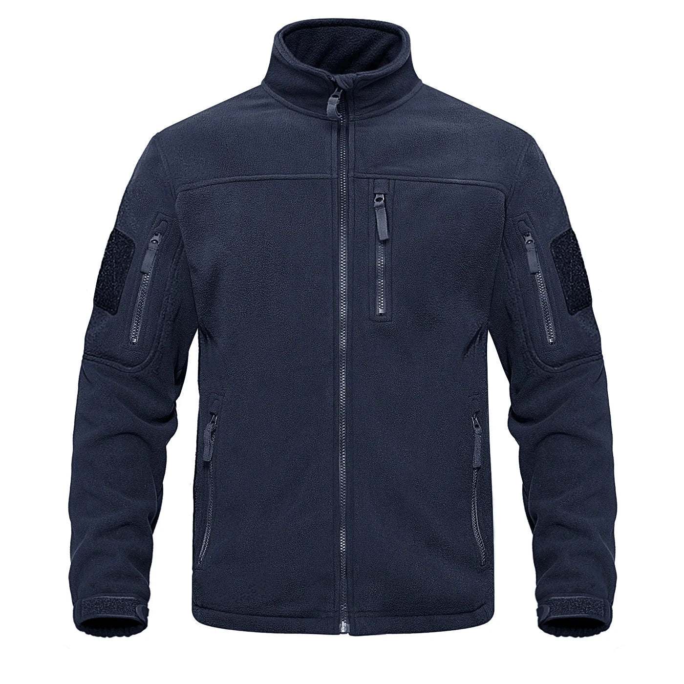 Fleecejacke für Herren | Wärmend, Stehkragen | Normale Passform