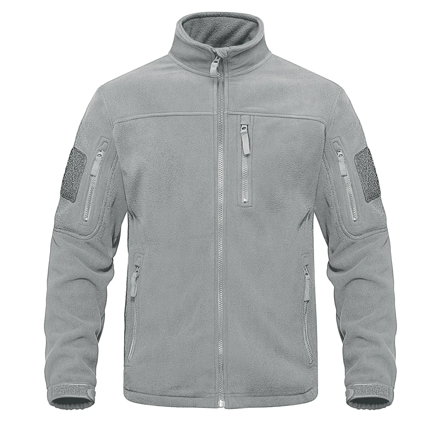 Fleecejacke für Herren | Wärmend, Stehkragen | Normale Passform