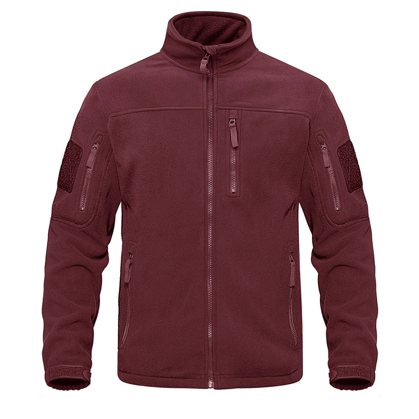 Fleecejacke für Herren | Wärmend, Stehkragen | Normale Passform