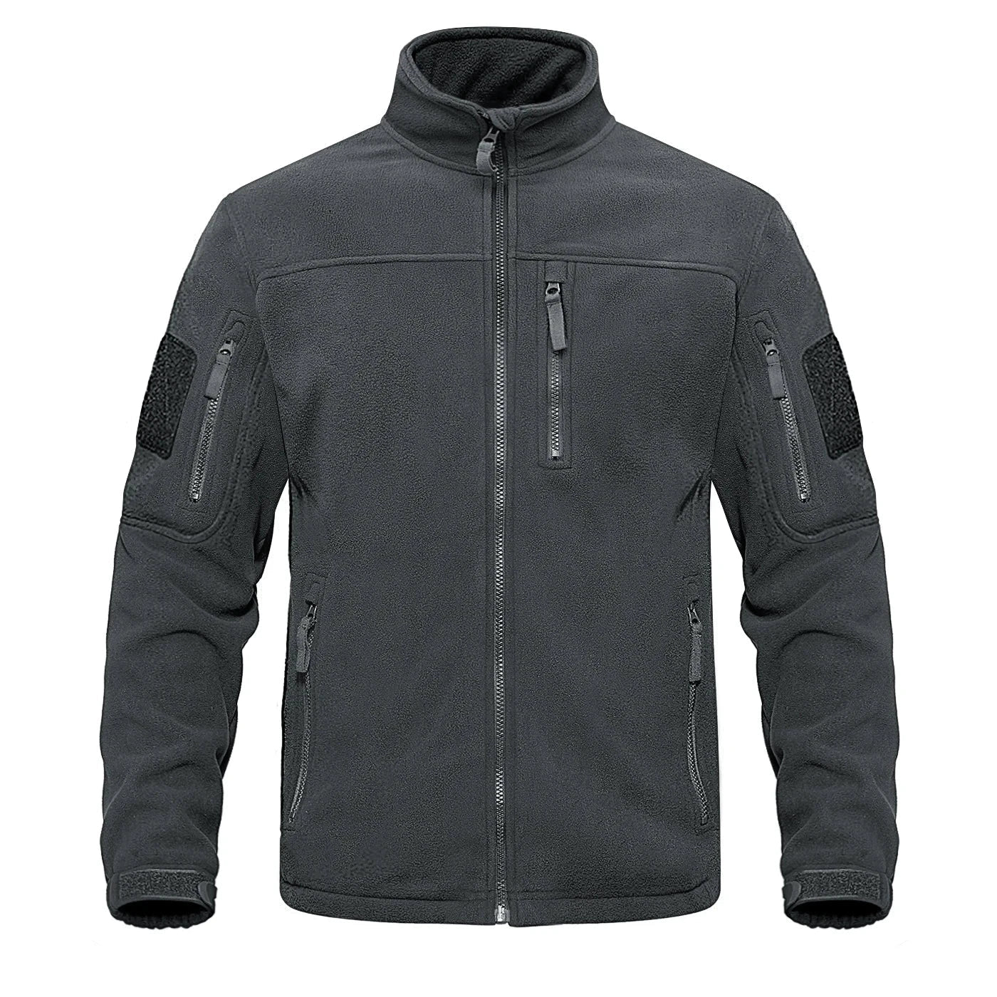 Fleecejacke für Herren | Wärmend, Stehkragen | Normale Passform