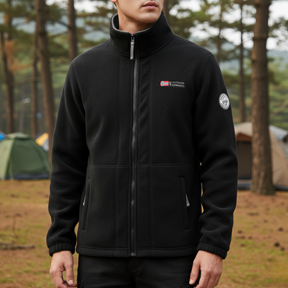 Fleecejacke für Herren | Wärmend, atmungsaktiv | Normale Passform