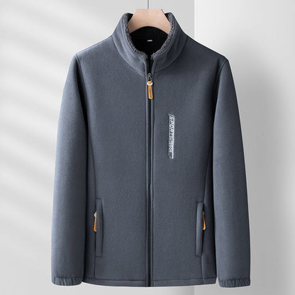 Fleecejacke für Herren, doppelseitig | Winter