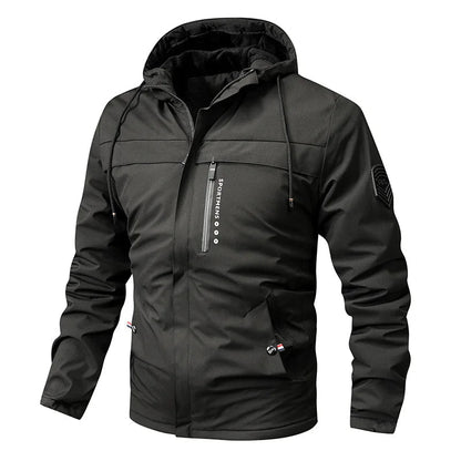 Fleecejacke mit Kapuze für Herren | Normale Passform