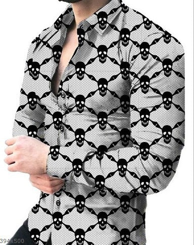 Floriano | Herren Langarm Hemd mit Blumenmuster 7