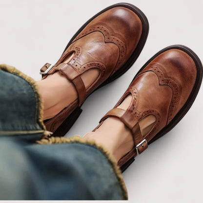 Franziska | Damen Orthopädische Mary Jane Freizeit Schuhe 0