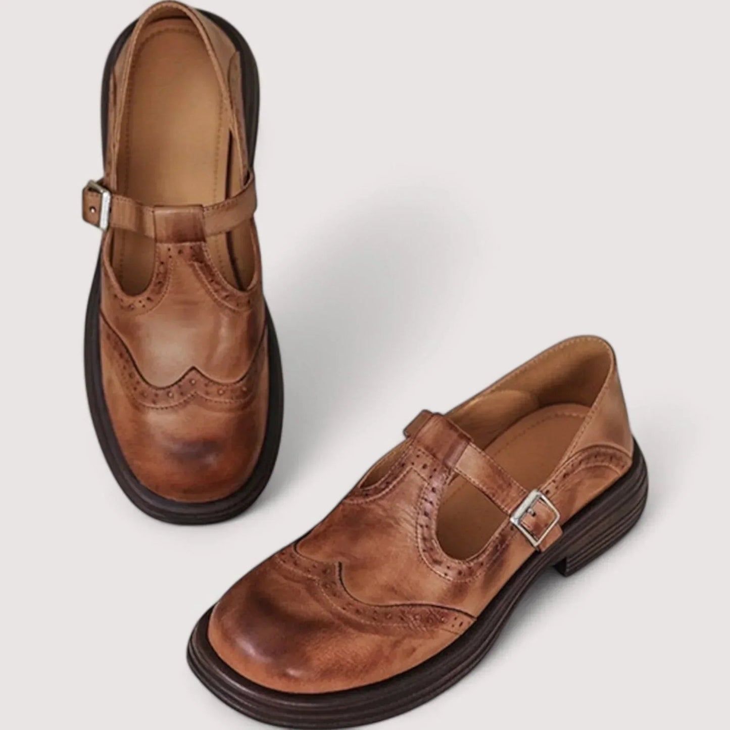 Franziska | Damen Orthopädische Mary Jane Freizeit Schuhe 2