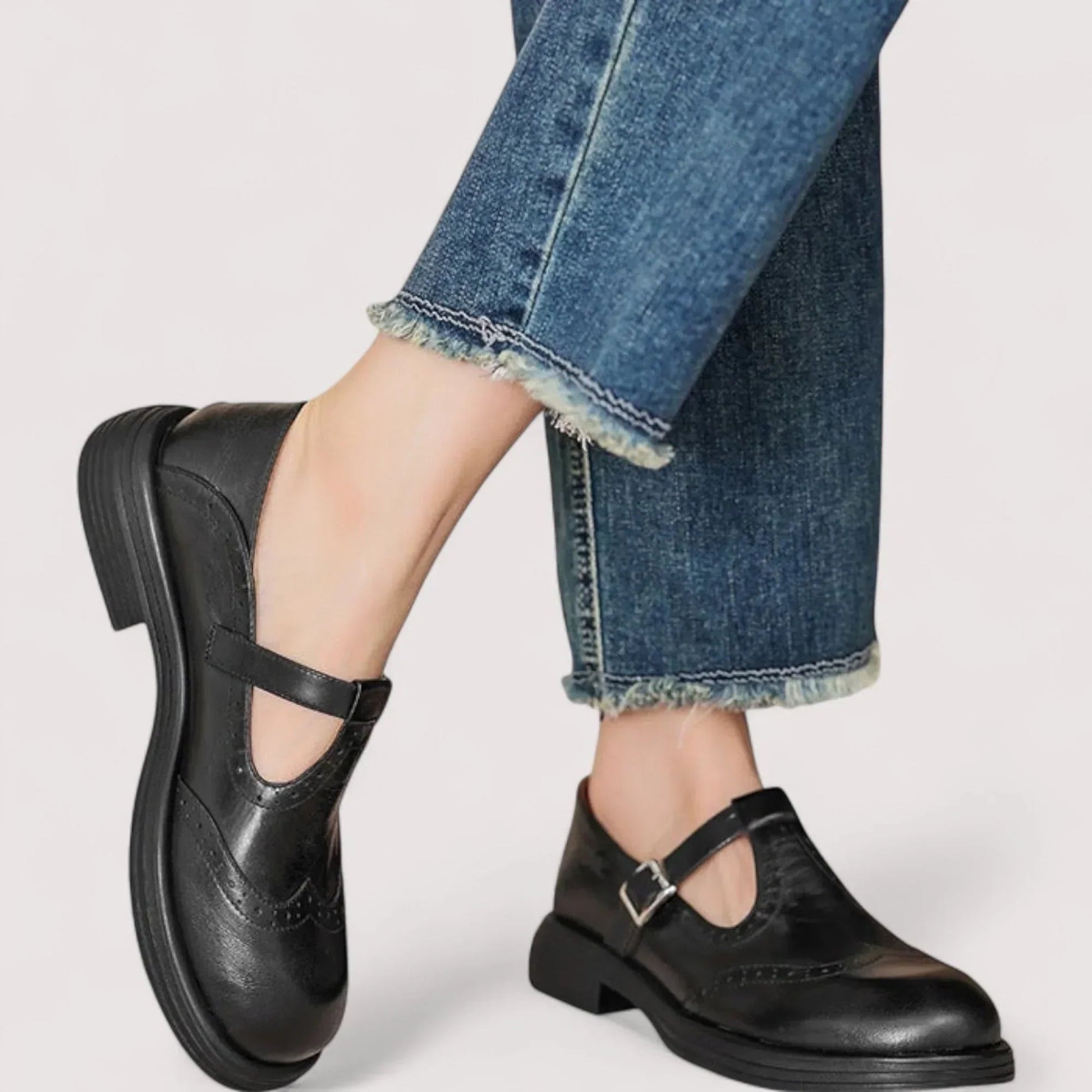Franziska | Damen Orthopädische Mary Jane Freizeit Schuhe 4