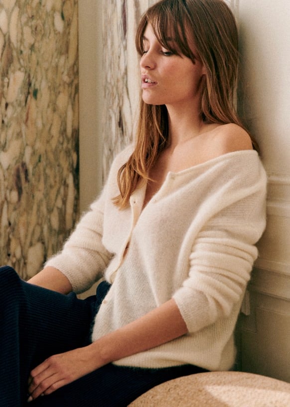 Gemütlicher Grobstrick-Cardigan-Pullover 2