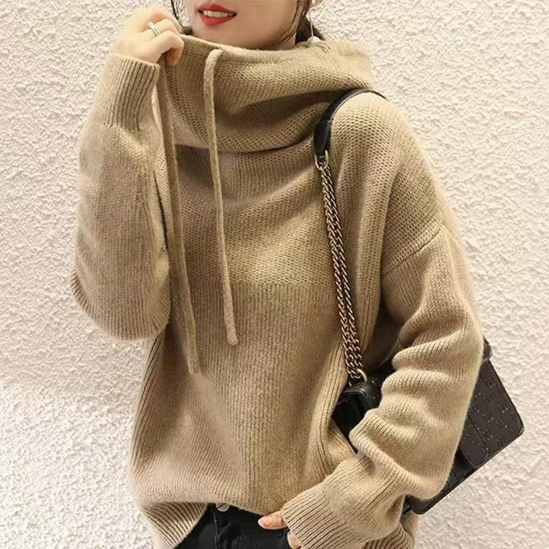 Gemütlicher Strickhoodie für lässigen Komfort 2
