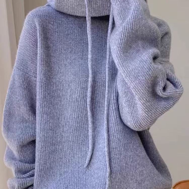 Gemütlicher Strickhoodie für lässigen Komfort 6
