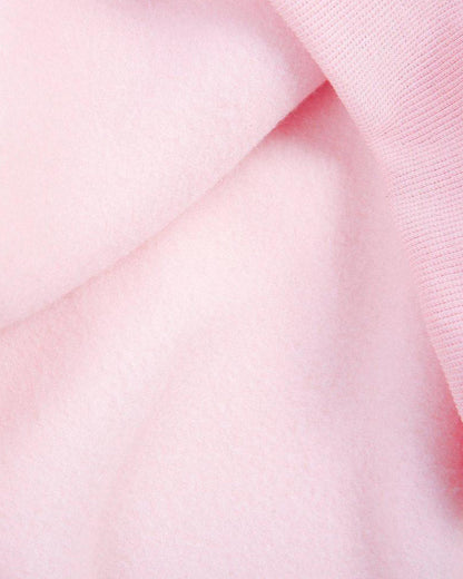 Gemütlicher rosa Hoodie mit Kängurutaschen für Damen 4