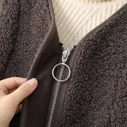 Herren Weste V-Ausschnitt Taschen Leicht Warm Ganzjährig 6