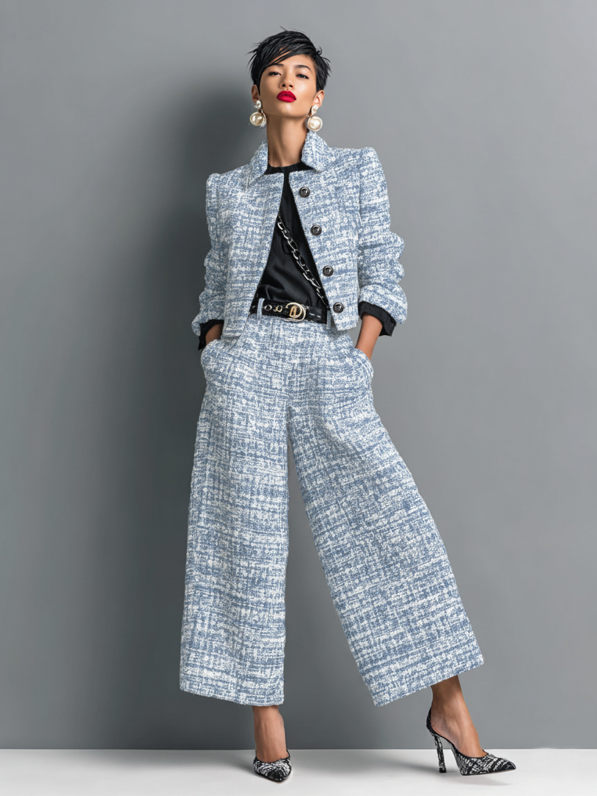 Hosenanzug Damen | Elegantes Zweiteiler-Set 3