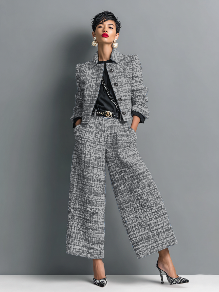 Hosenanzug Damen | Elegantes Zweiteiler-Set 4